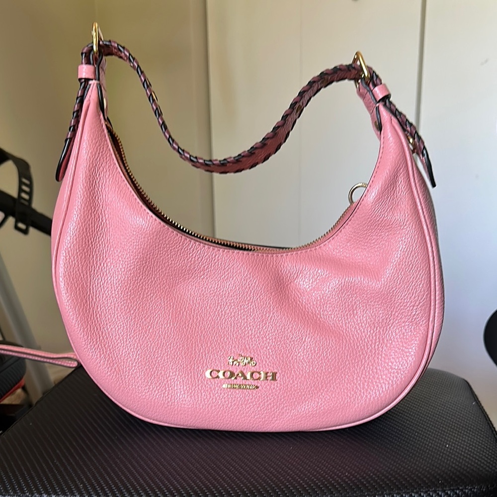 Coach Pink Leather Women's Bag
